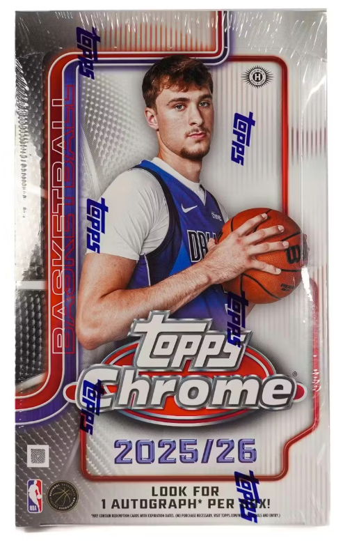 2026 TOPPS CHROME NBA BASKETBALL HOBBY BOX