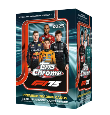 2025 Topps Chrome Formula 1 Racing Blaster Box