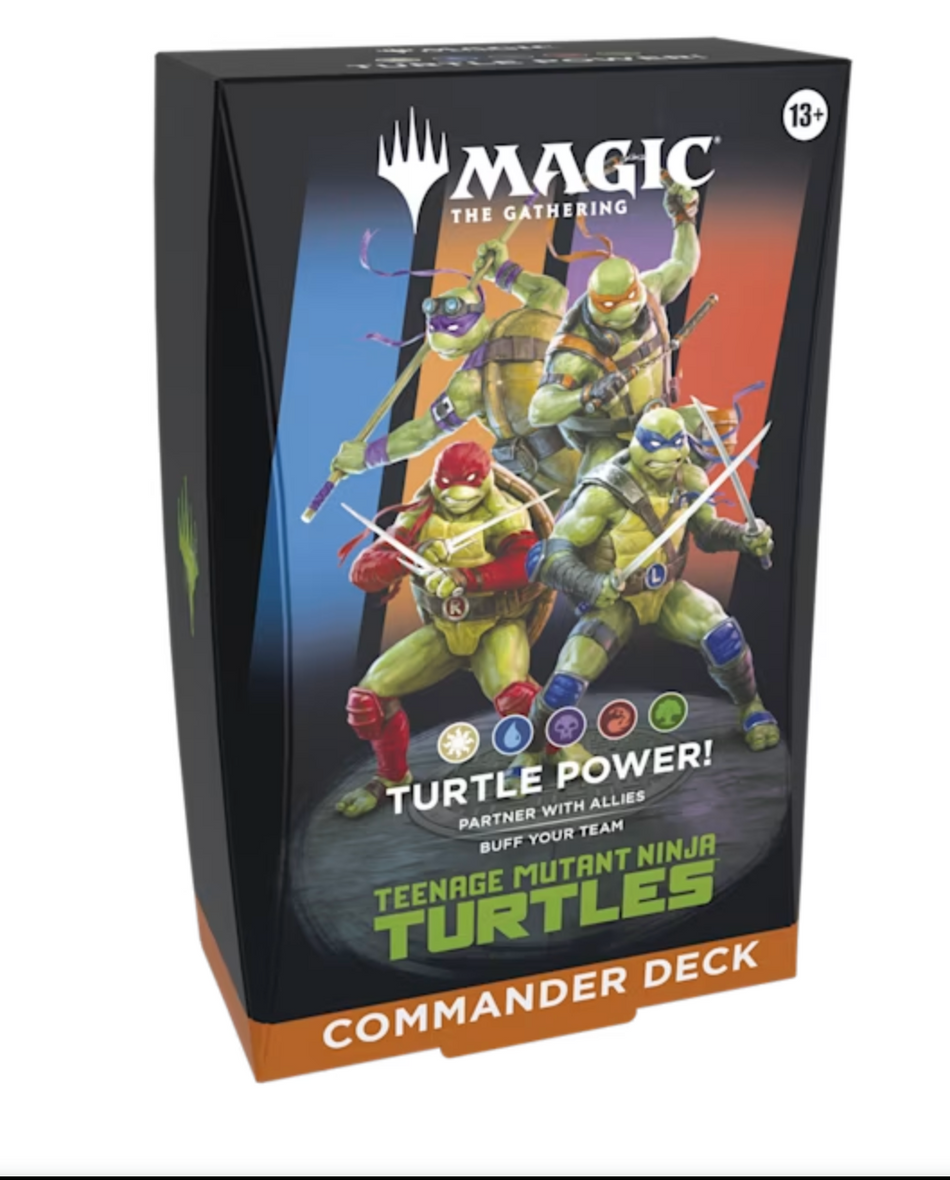 MTG Teenage mutant ninja turtles: Turtle Power Commander deck