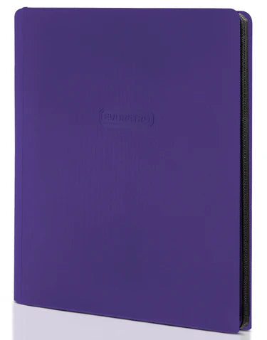 EVORETRO 9-Pocket Zip-Up Trading Card Zipper Binder for 360 cards