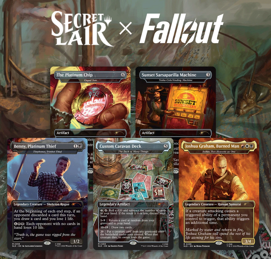 Secret Lair X Fallout : Welcome to New Vegas