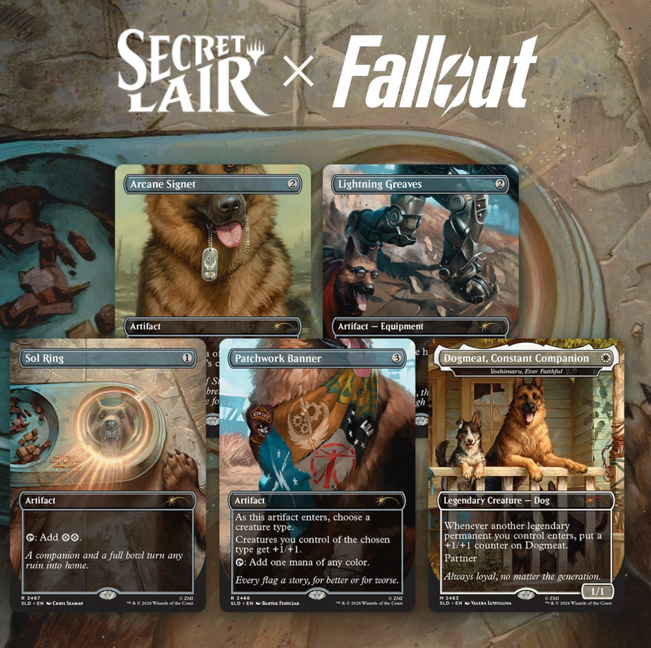 Secret Lair X Fallout: Greet the Dog