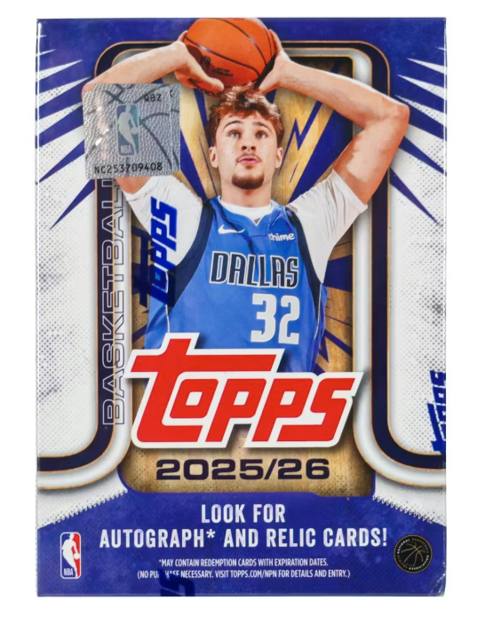 2025-26 Topps Basketball Value Box FANATICS Exclusive