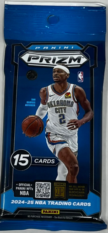 2024-25 Panini Prizm Basketball 15 Card Fat pack