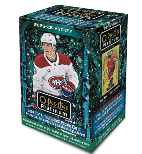 2025-26 UD O-PEE-CHEE PLATINUM HOCKEY BLASTER