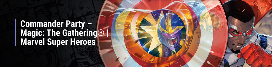 Marvel Super Heroes Commander Party jul 3 2:00PM