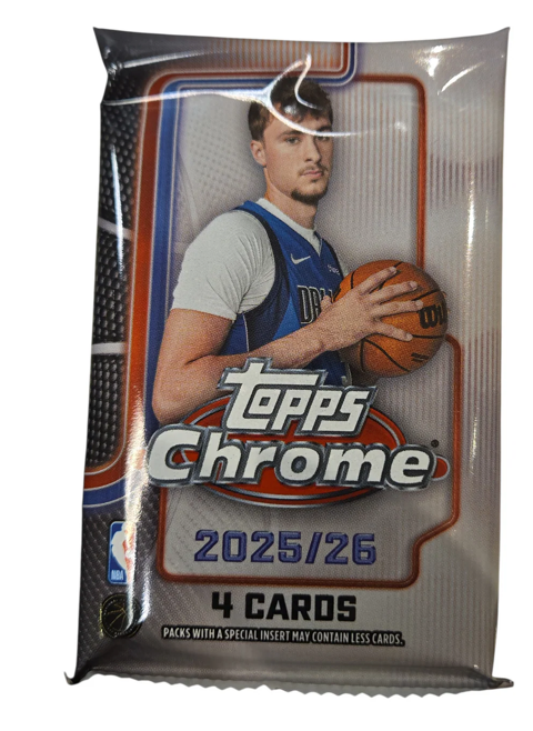 2026 Topps Chrome Basketball Retail Pack