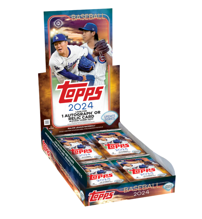 2024 TOPPS UPDATE SERIES BASEBALL HOBBY BOX