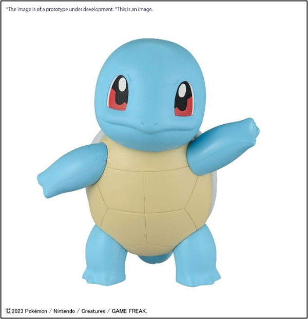 Squirtle Pokemon Model Kit Bandai