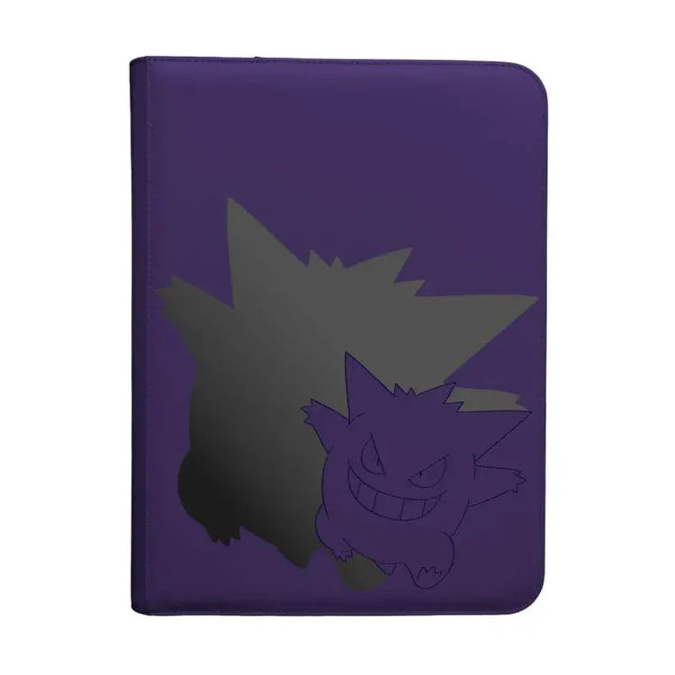 PRO BINDER POKEMON ELITE 12-POCKET GENGAR ZIPPERED
