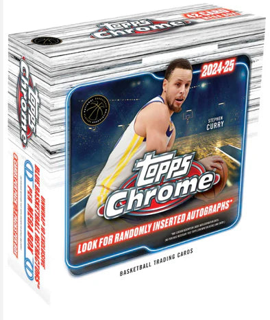 2024/25 TOPPS CHROME NBA MEGA BOX