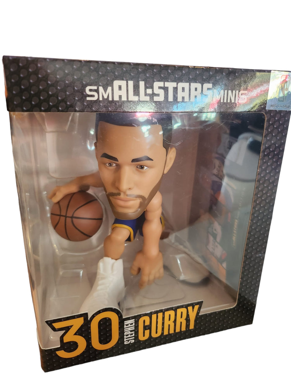 SMALL-STARS MINIS NBA 6" STEPHEN CURRY 2020/21 (GOLDEN STATE WARRIORS BLUE JERSEY)