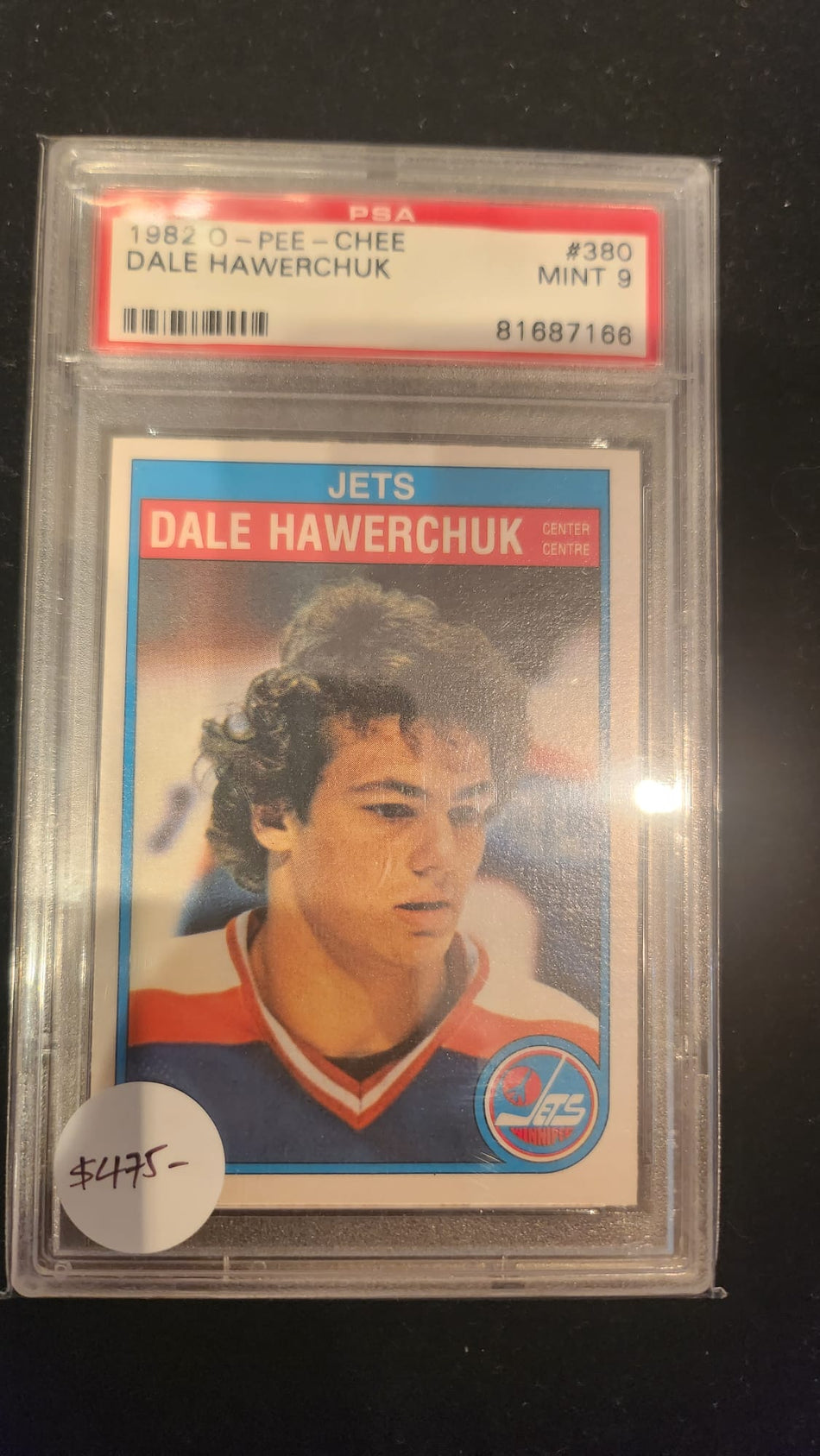 Dale Hawerchuk 1982 OPC 380 PSA 9