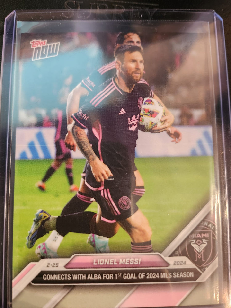 2024 Lionel Messi Topps Now No 9