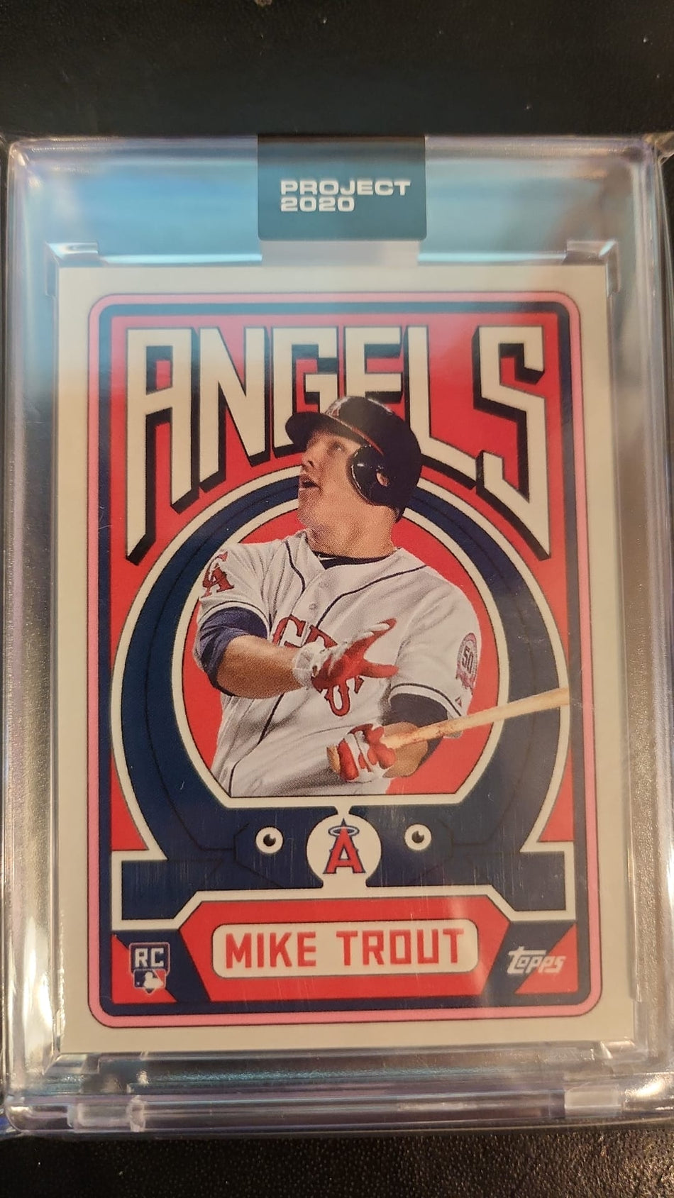 2020 Mike Trout Project 2020 No. 187 - Topps Update