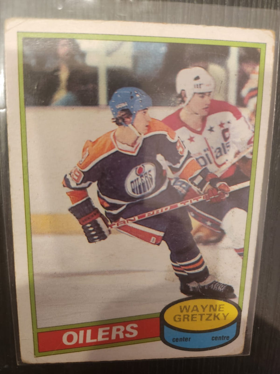 1980-81 O-Pee-Chee Wayne Gretzky No. 250 Edmonton Oilers