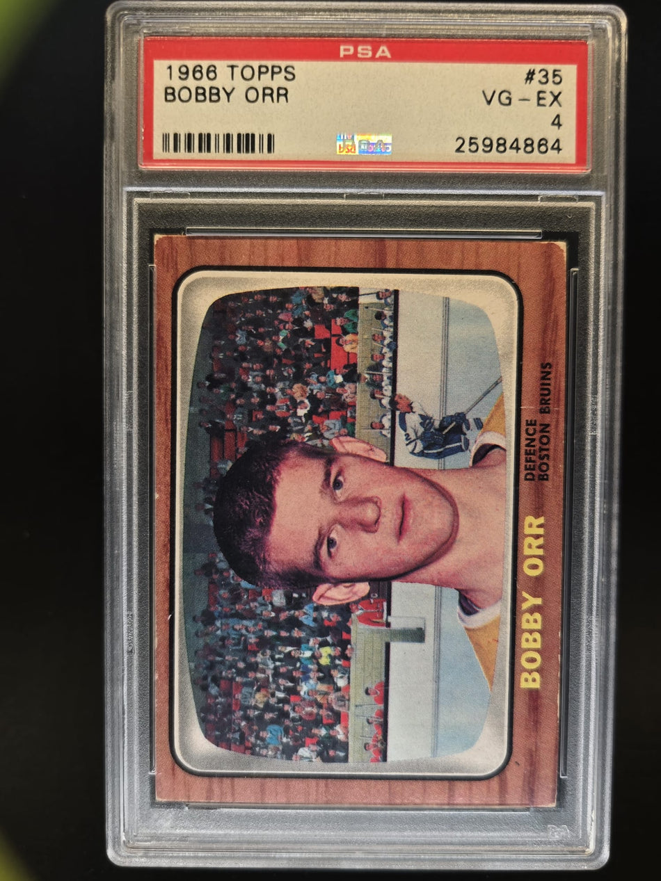 1966 TOPPS BOBBY ORR #35 ROOKIE PSA 4 VG-EX