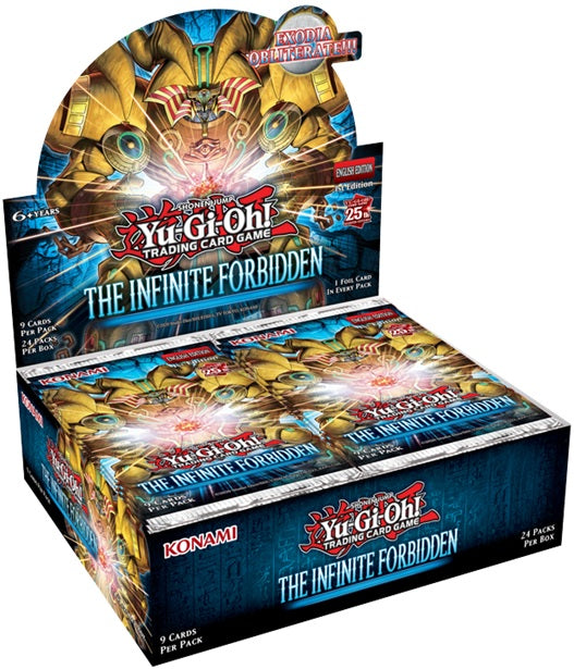 Yugioh The Infinite Forbidden Booster Box 1st Edition