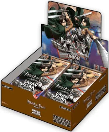 UNION ARENA ATTACK ON TITAN BOOSTER Box