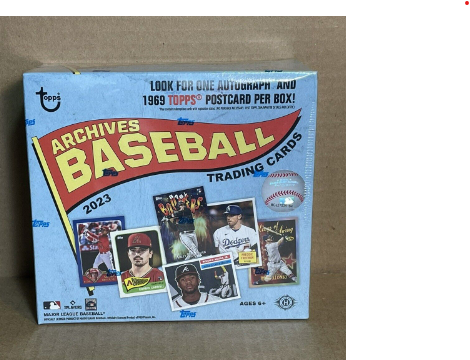 2023 Archives Baseball Collectors Box 1 Auto