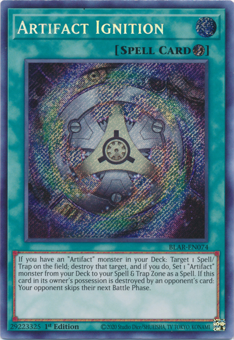 Artifact Ignition [BLAR-EN074] Secret Rare