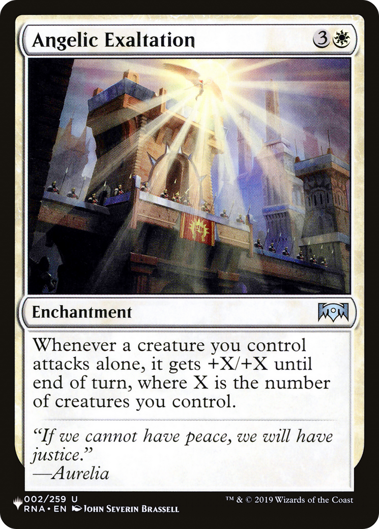 Angelic Exaltation [The List Reprints]