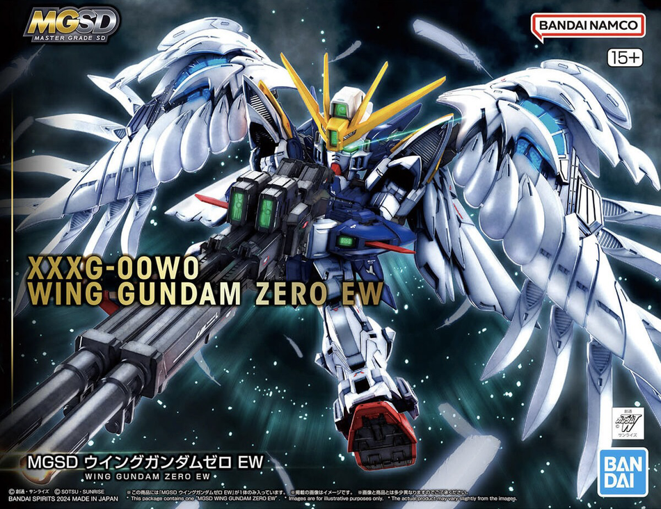 BANDAI MGSD WING GUNDAM ZERO EW MODEL KIT