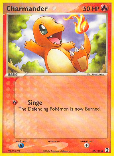 Charmander (57/112) [EX: FireRed & LeafGreen]