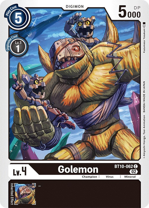 Golemon [BT10-062] [Xros Encounter]