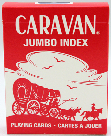 Bicycle Playing Cards: Caravan Jumbo Index Cards