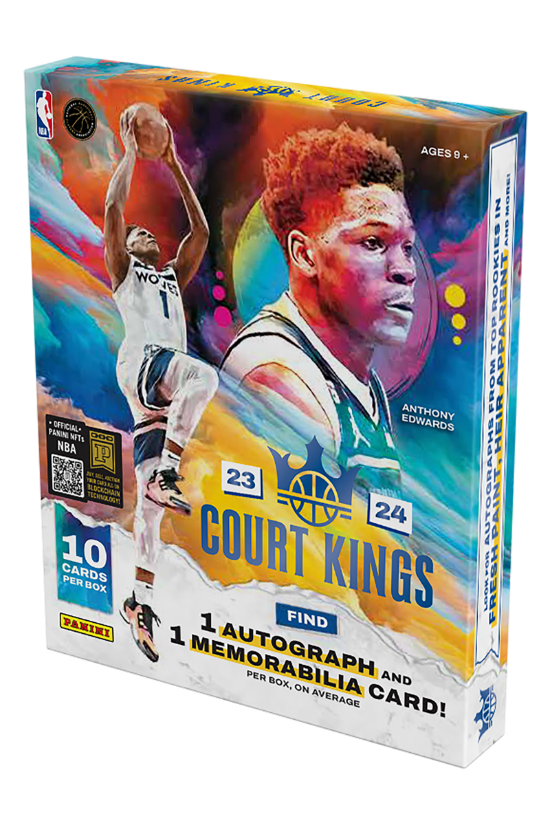 2023-24 PANINI COURT KINGS NBA TRADING CARD BOX (HOBBY)