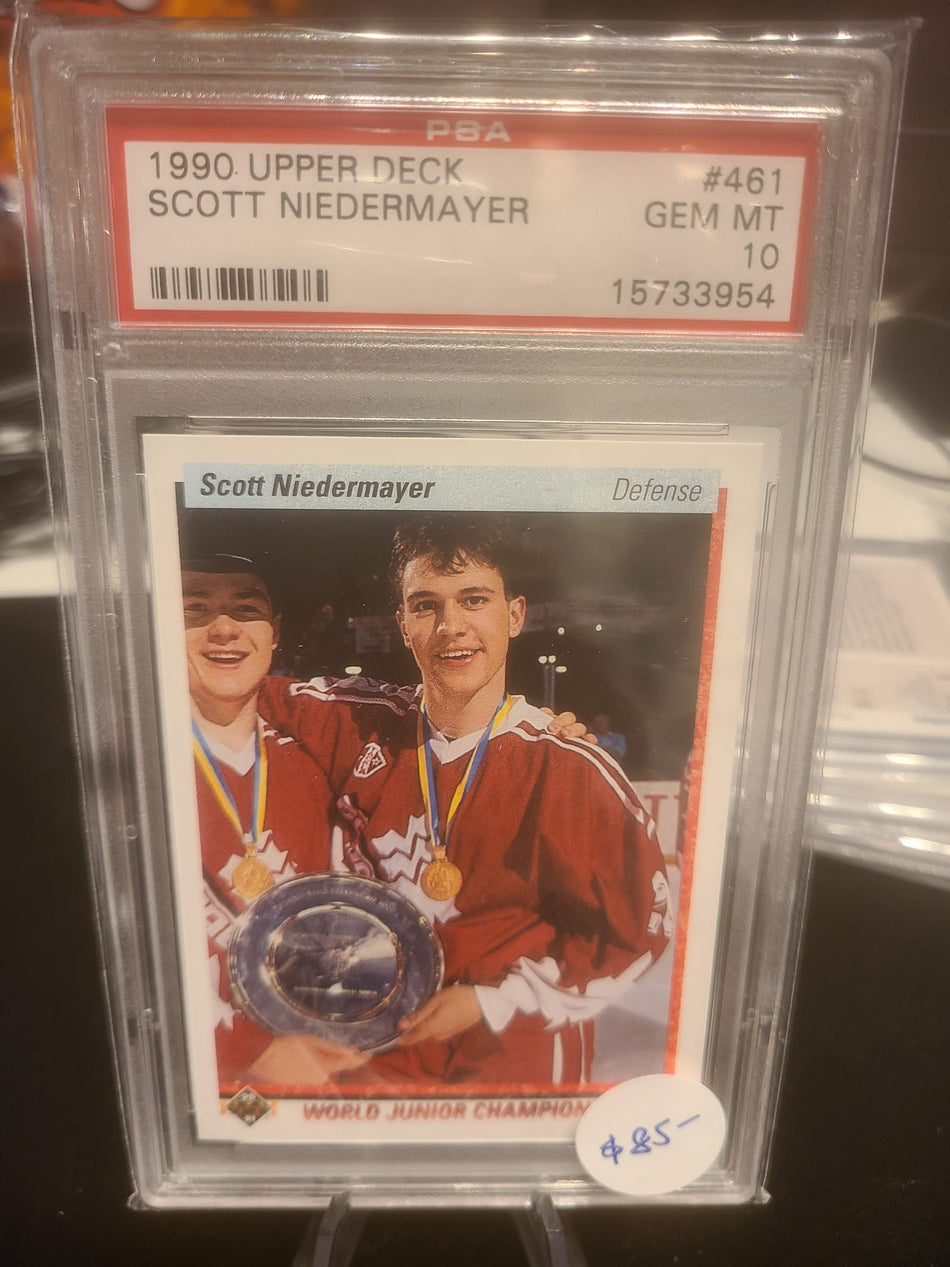 Scott Niedermayer 1990 UD 461 PSA 10