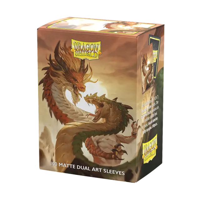 Dragon Shield 100 matte dual art sleeves, year of the wood snake 2025