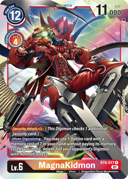 MagnaKidmon [BT6-017] [Double Diamond]