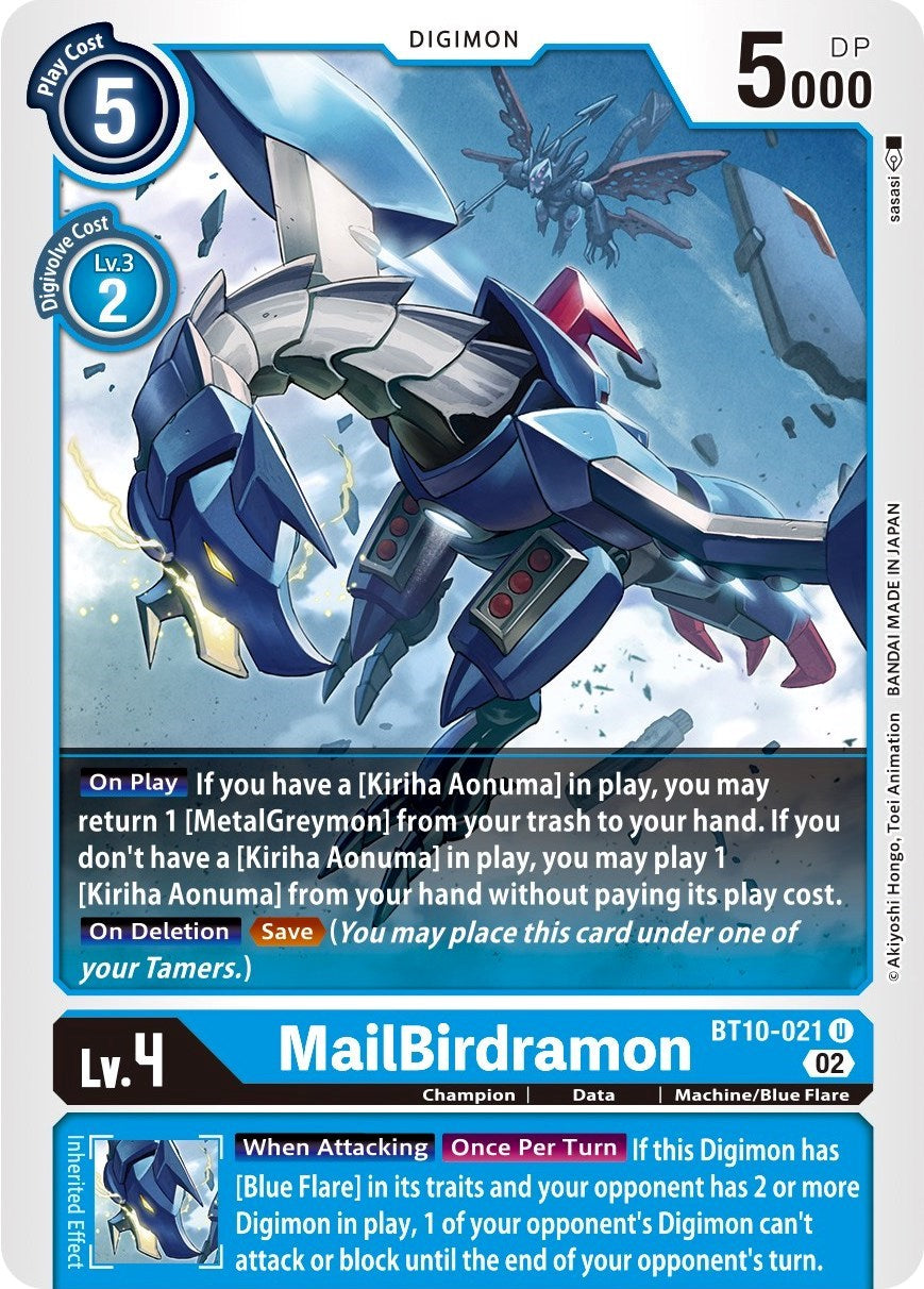 MailBirdramon [BT10-021] [Xros Encounter]