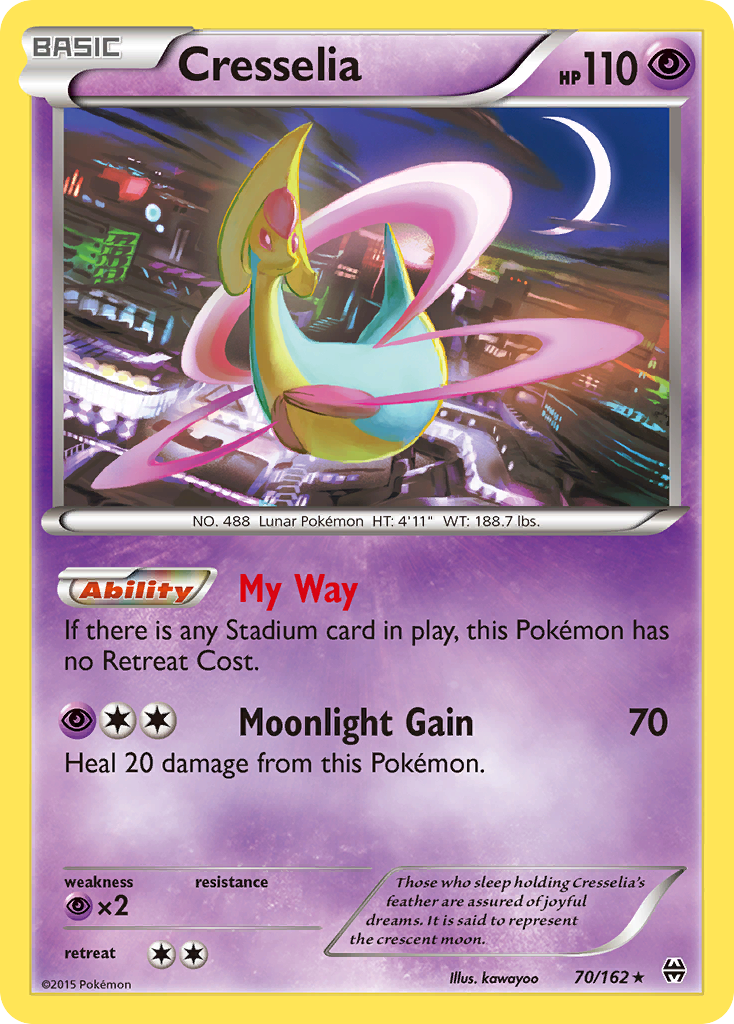 Cresselia (70/162) [XY: BREAKthrough]