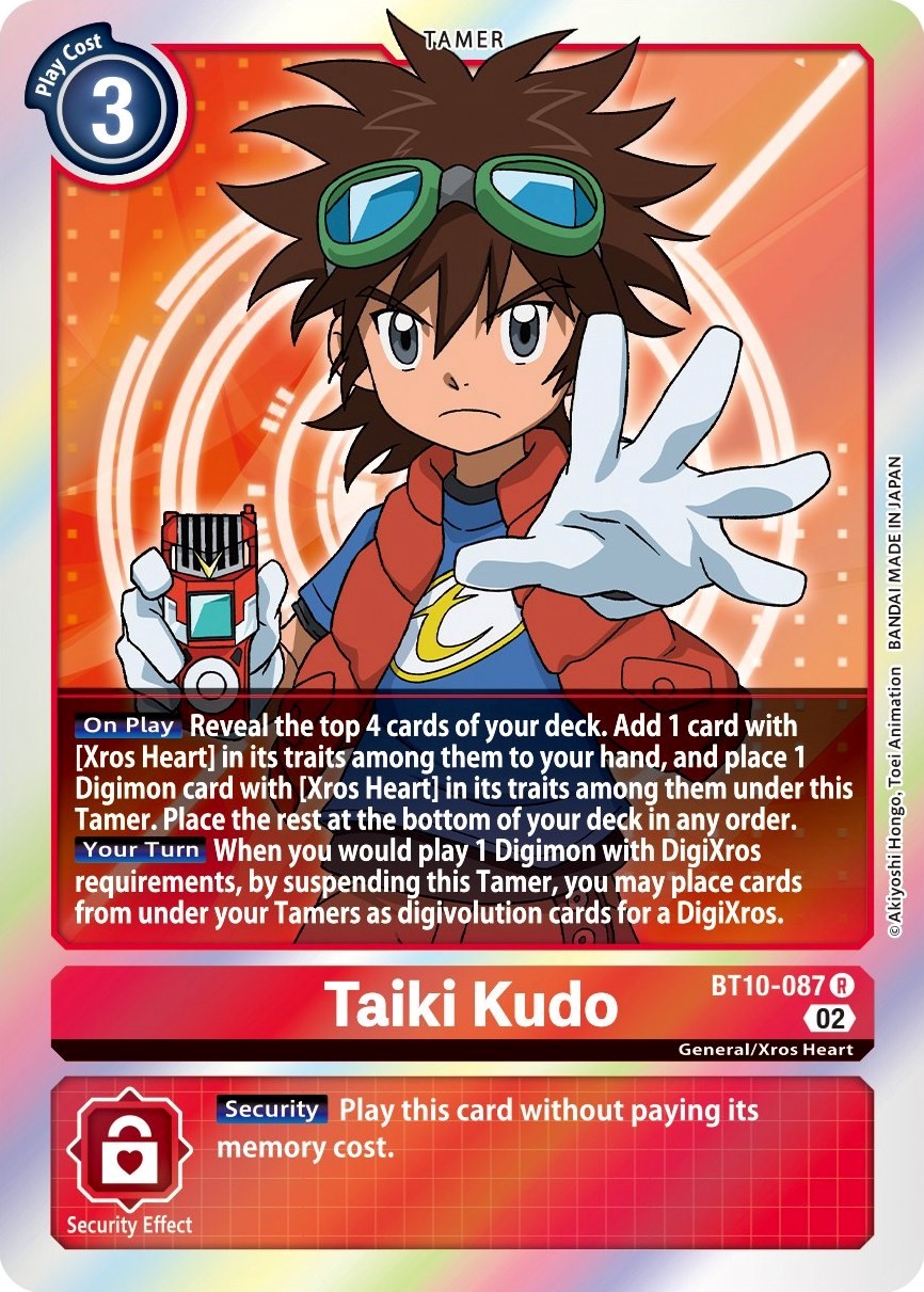 Taiki Kudo [BT10-087] [Xros Encounter]