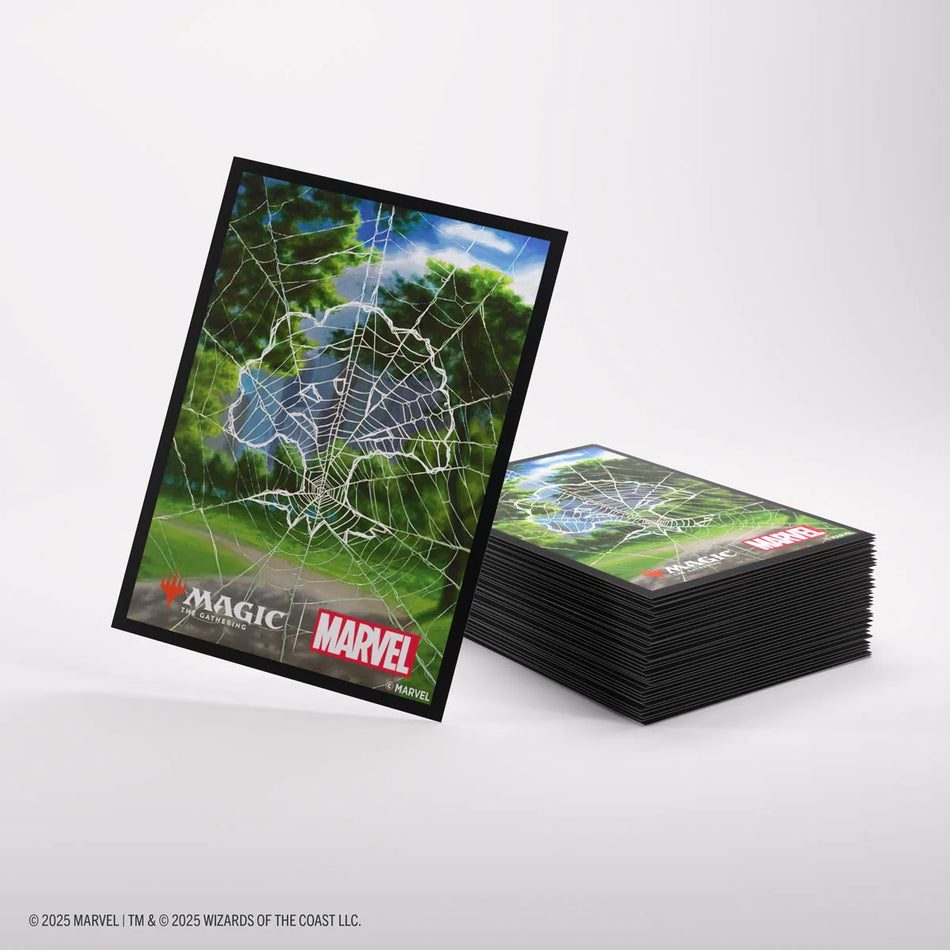 Sleeves - Magic: The Gathering - Marvel's Spider-Man Art Sleeves 66x92 mm (105 ct) Forest