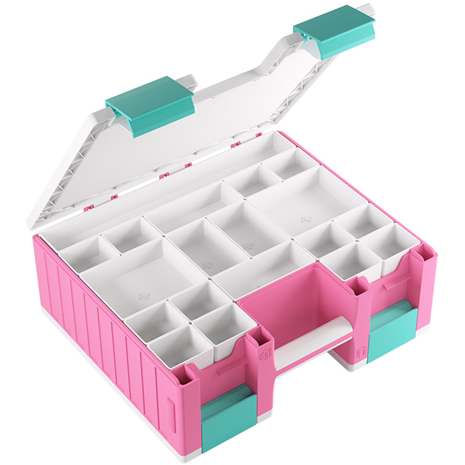 Gamegenic - Game Castle Pink/White/Teal