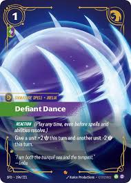 Defiant Dance (196/221) Riftbound