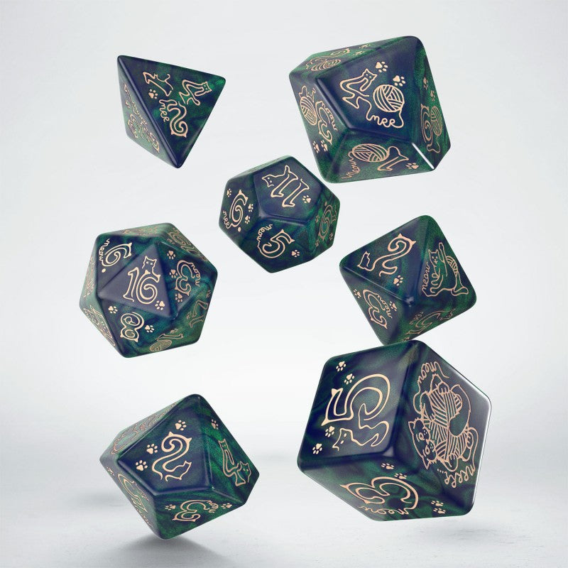 JUMBO CATS DICE SET