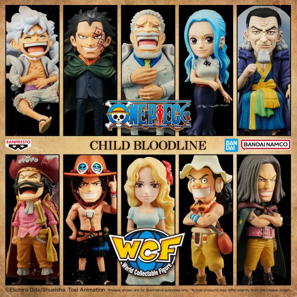 BANPRESTO WORLD COLLECTABLE FIGURE ONE PIECE PARENT-CHILD BLOODLINE 1