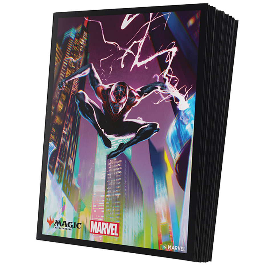 Sleeves - Magic: The Gathering - Marvel's Spider-Man Art Sleeves 66x92 mm (105 ct) Miles Morales