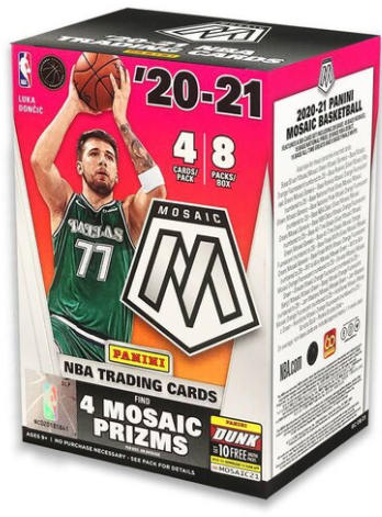 2020-21 Panini Mosaic Basketball Blaster