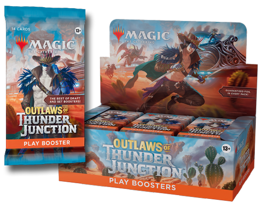 MTG: Outlaws of Thunder Junction Play Booster Box VENDOR WIZARDS OF THE COAST