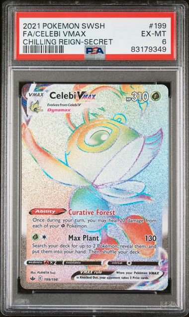 Celebi VMAX 199/198 PSA 6