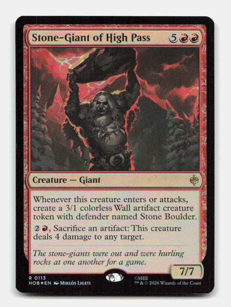 Stone-Giant of High Pass