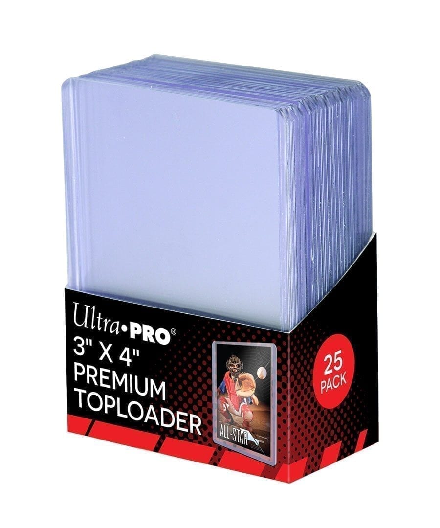 Ultra Pro - 3" x 4" Premium Toploader 55pt - 25 Pack
