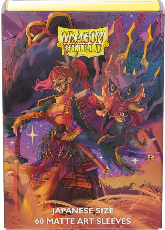 DRAGON SHIELD SLEEVES JAPANESE MATTE ART THE FALLEN