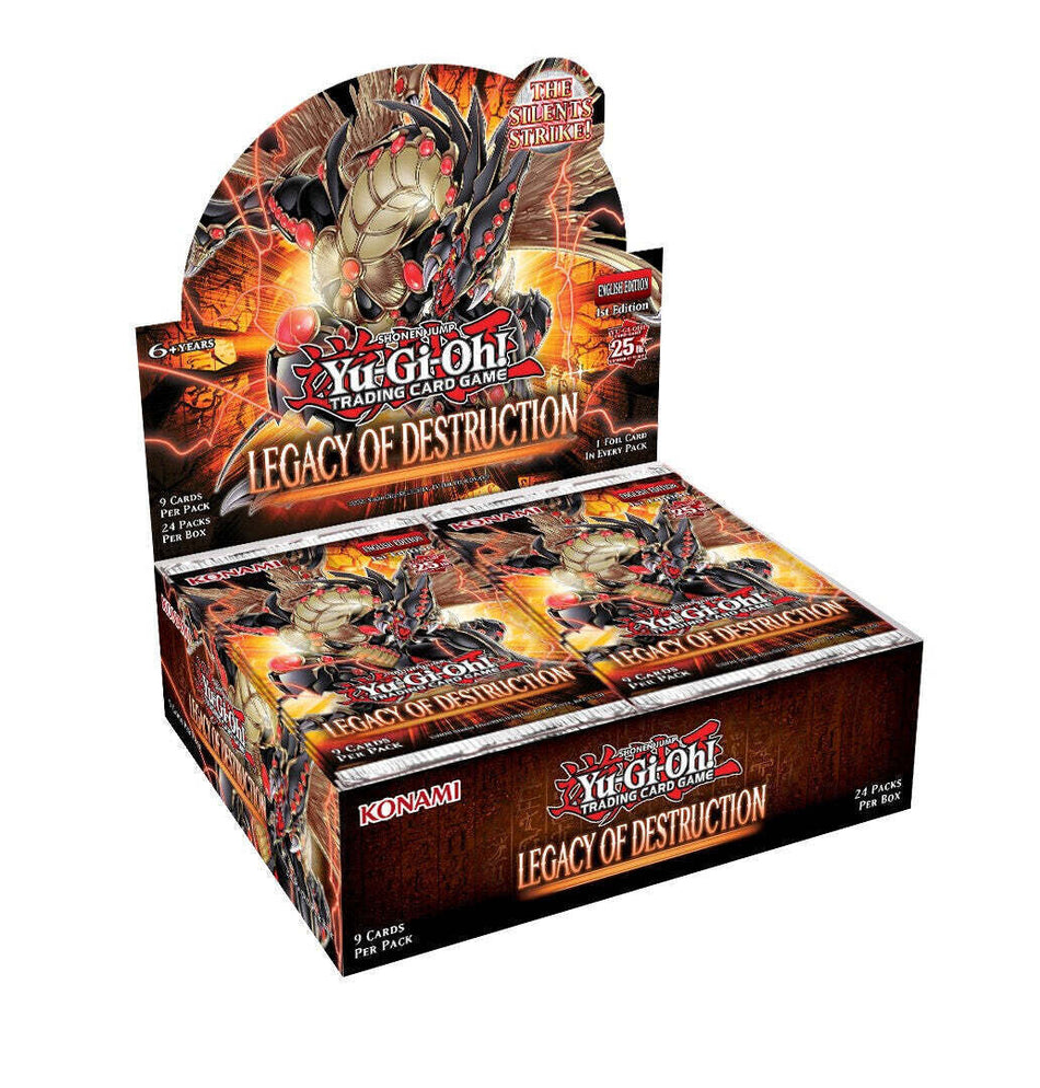 Yu-Gi-Oh! - LEGACY OF DESTRUCTION Booster Pack 1st Edition (1 Pack)